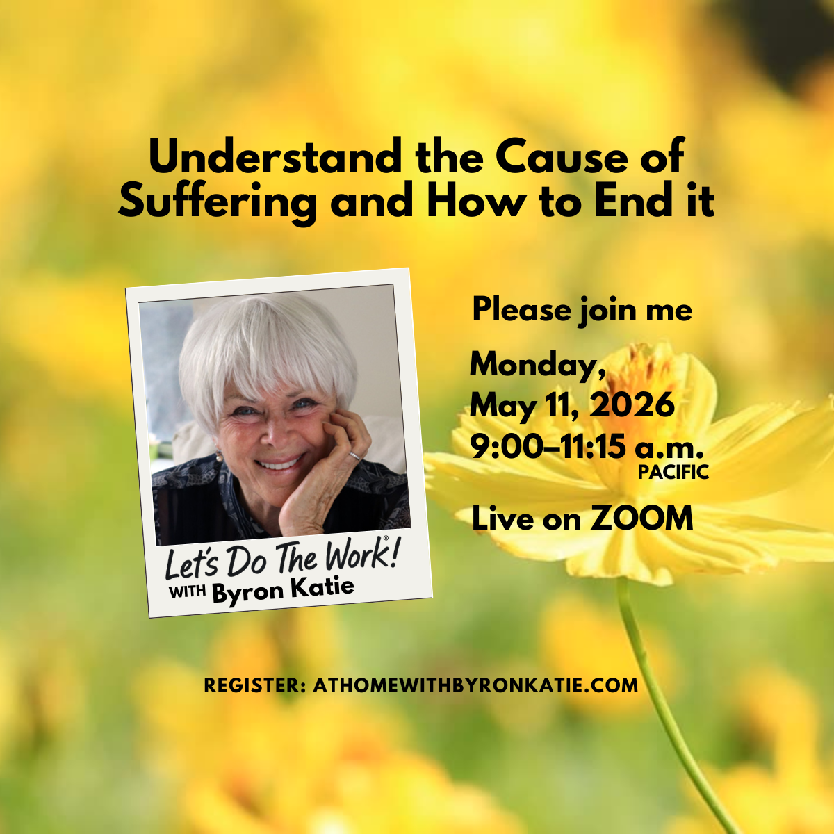 Byron Katie Event