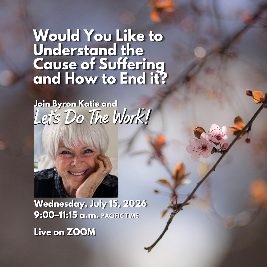 Byron Katie Event