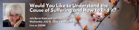 Byron Katie Event